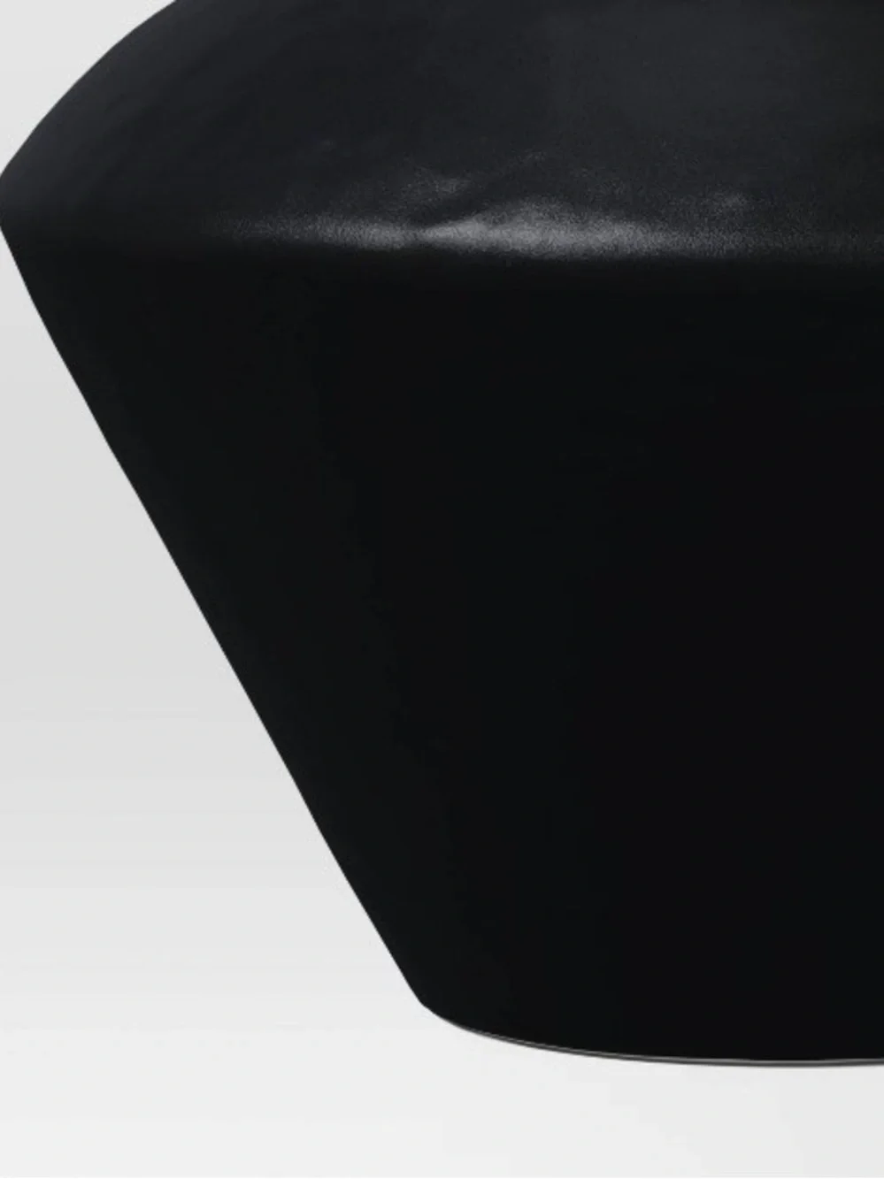 THRESHOLD NWT Small Modern Vase Black